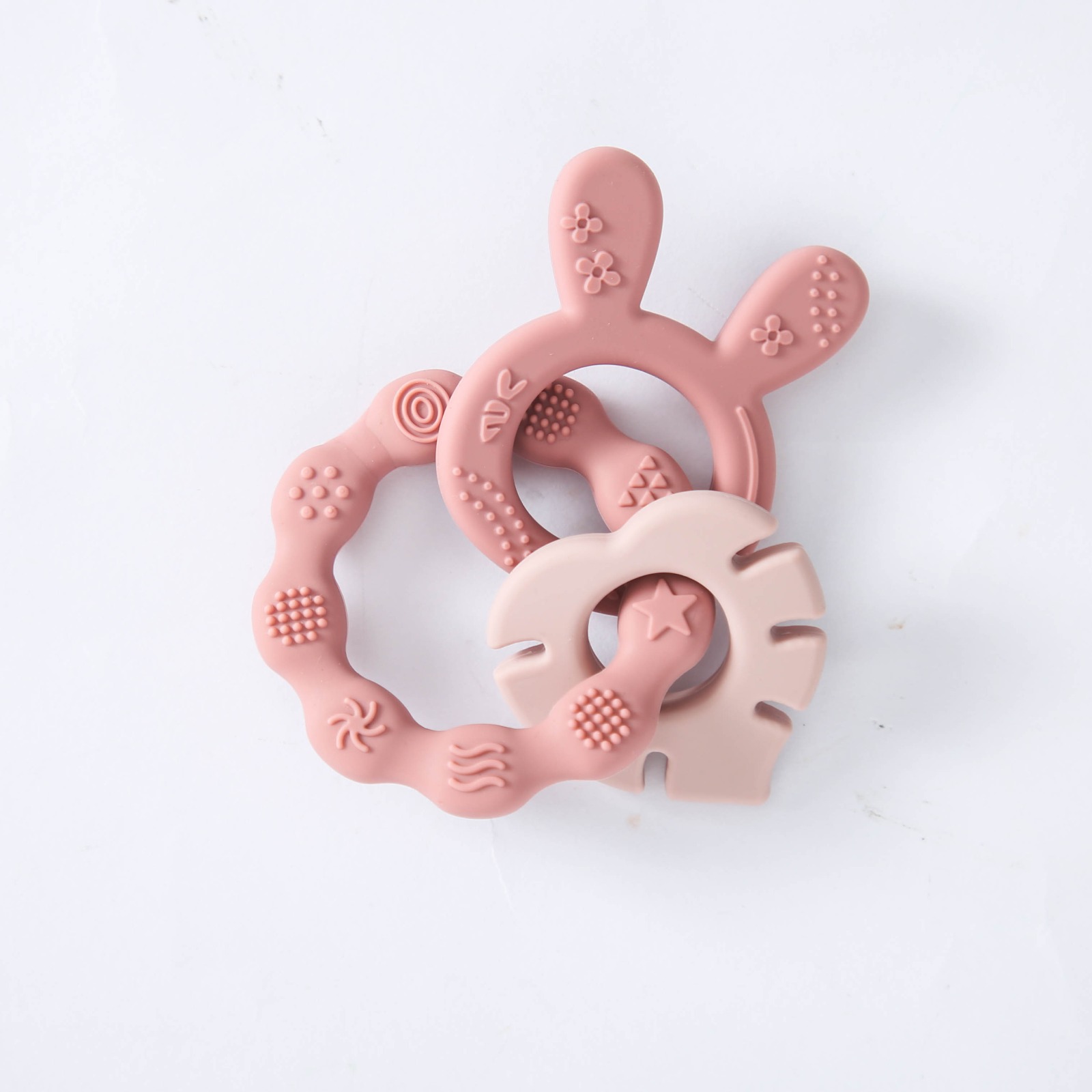 Baby Food Natural - Silicone Baby Teether Safe BPA-Free Food-Grade,