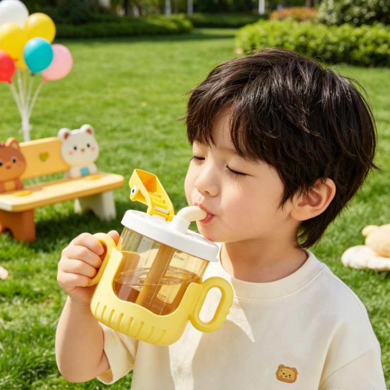 Baby Food Hipp - Cartoon Crocodile Children's Drinking Cup with