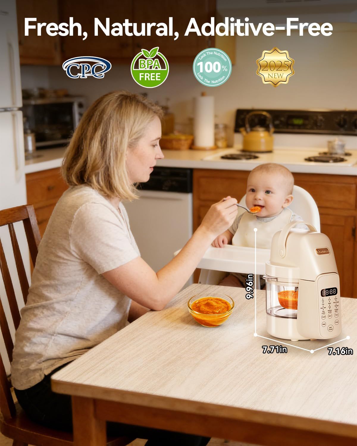 Baby Food Blender - Heavy-Duty Pro 9 in 1 Baby
