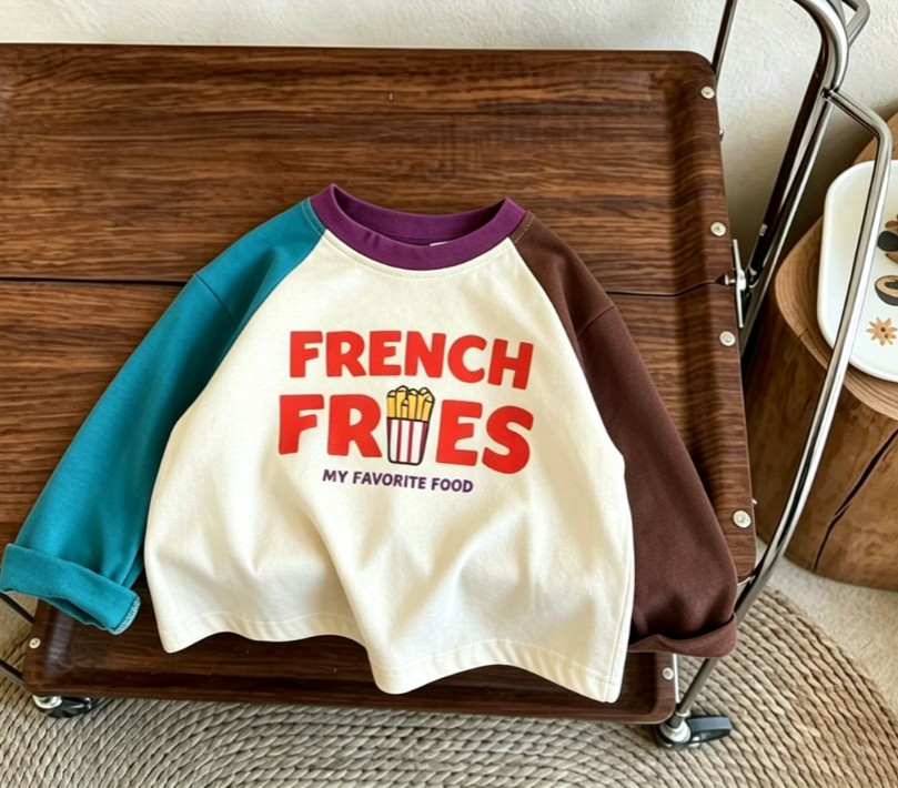 Baby Food Intake - Toddler Boys Girls Fashion Long Sleeve