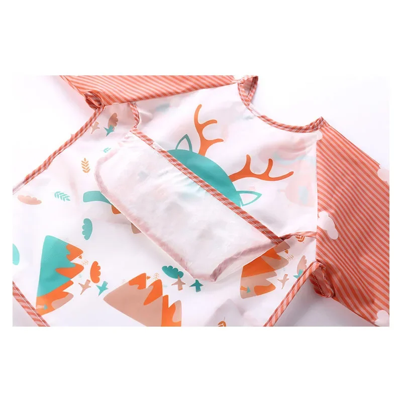 vvocci Waterproof Toddler Art  - огляд і ціна Bib Long Sleeve
