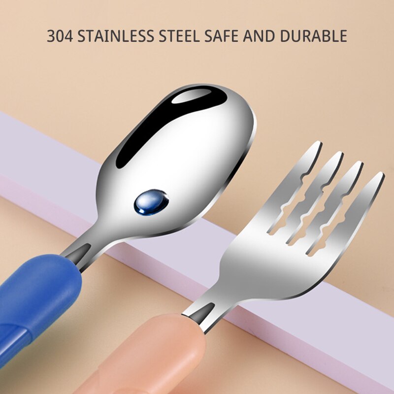 2PCSChildrens Tableware 304 Fo - огляд і ціна Baby Food Eating