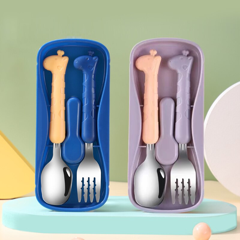 2PCSChildrens Tableware 304 Fo - огляд і ціна Baby Food Eating