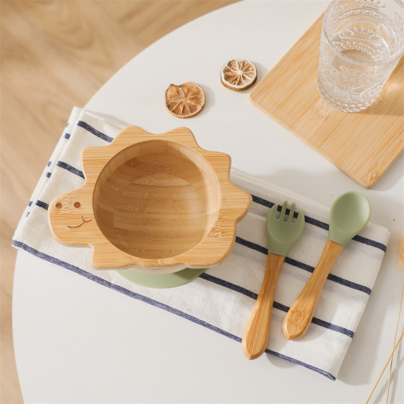 Baby Wooden Tableware Set Dino - огляд і ціна Baby Food Dinner