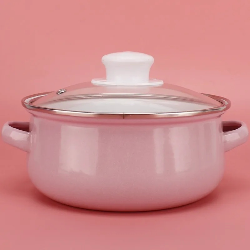 Enamel Soup Bowl Milk Pot Baby - огляд і ціна Baby Food Glass