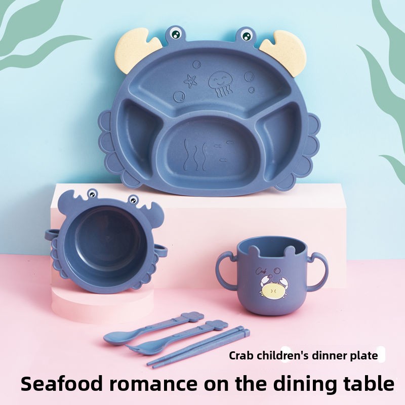 4/6pcsCrabs Children's Plates, - огляд і ціна Baby Food Eating