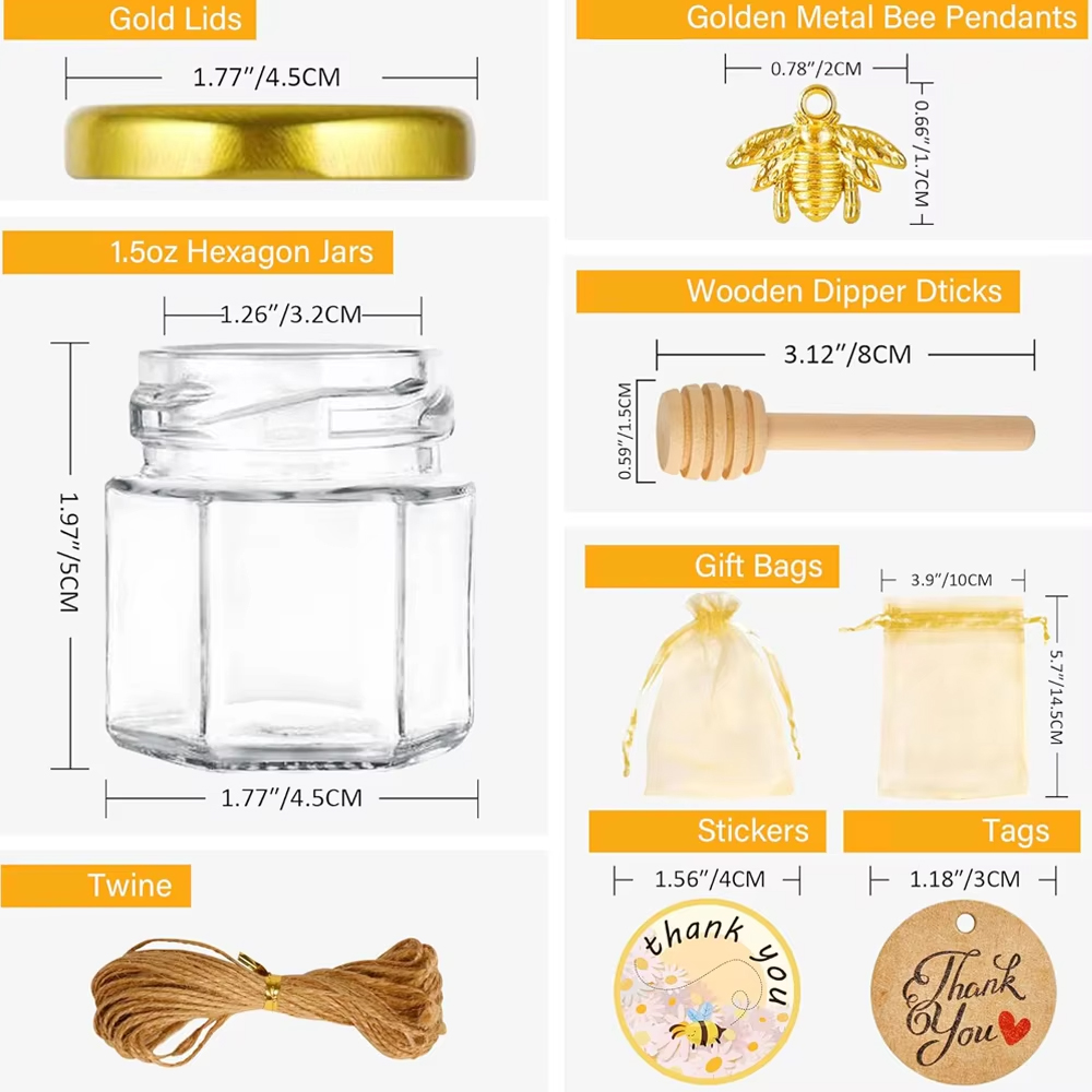 Small Honey Jar, Mini Honey Ja - огляд і ціна Baby Food Glass