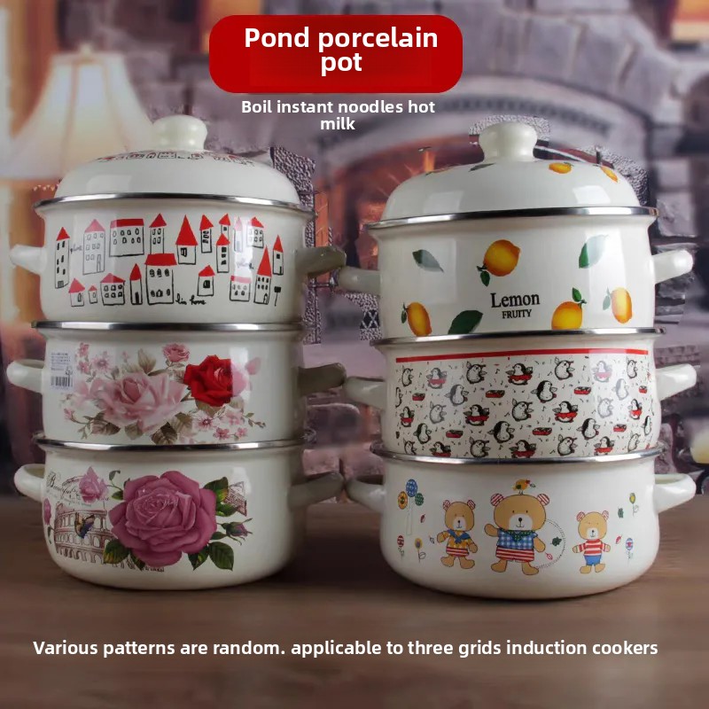 Enamel Pot Baby Food Supplemen - огляд і ціна Baby Food Instant