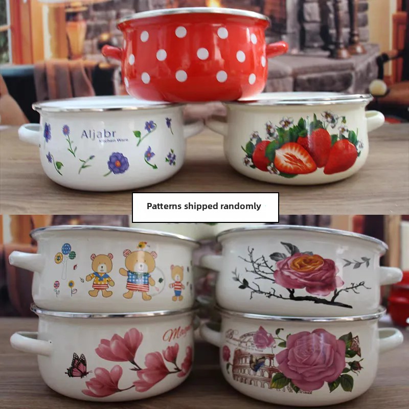 Enamel Pot Baby Food Supplemen - огляд і ціна Baby Food Instant