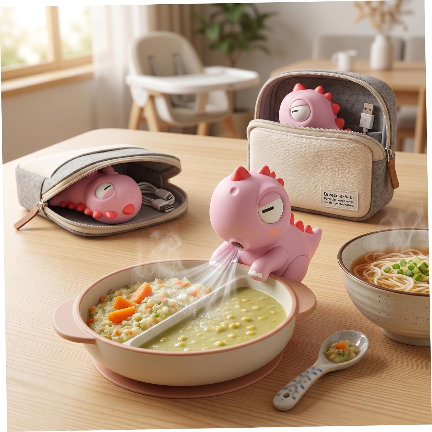 Cute Elephant Mini Fan Baby Fe - огляд і ціна Baby Food Usa