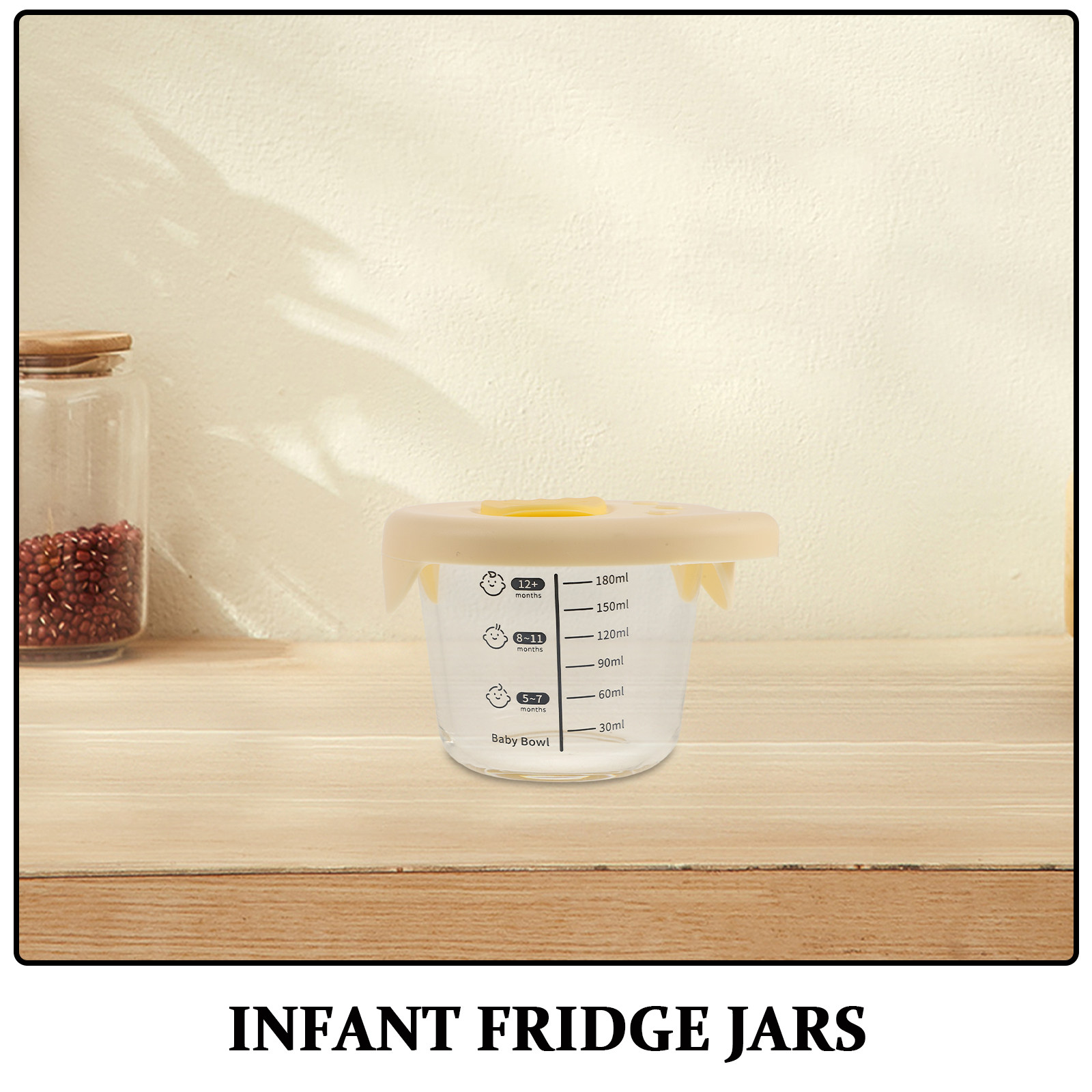 2 pcs Silicone Baby Food Stora - огляд і ціна Baby Food Glass