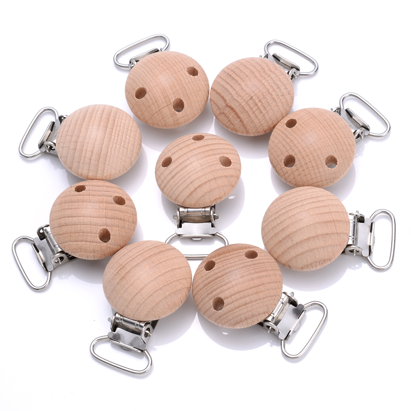 10Pcs Natural Beech Wooden Pac - огляд і ціна Baby Food Natural