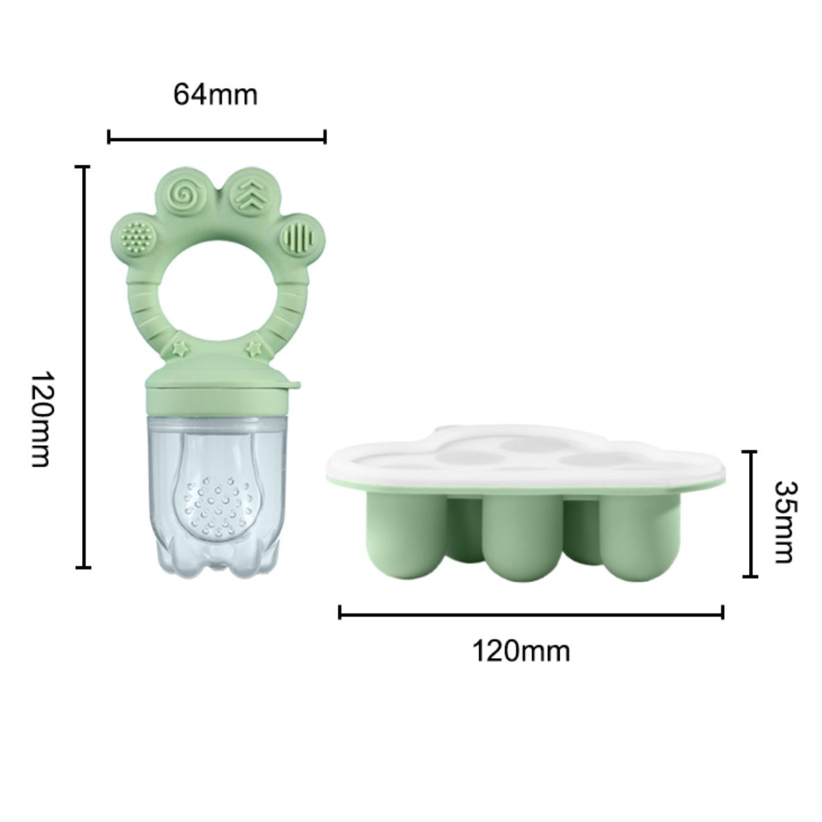 Baby Fruit Food Feeder & Freez - огляд і ціна Baby Food Usa