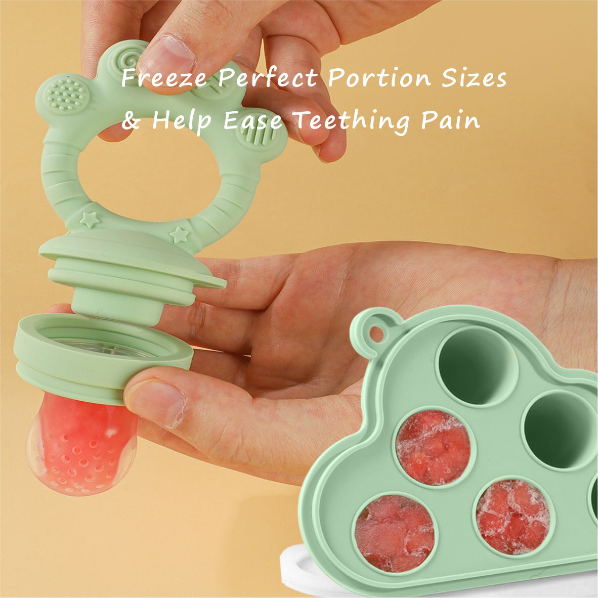 Baby Fruit Food Feeder & Freez - огляд і ціна Baby Food Usa