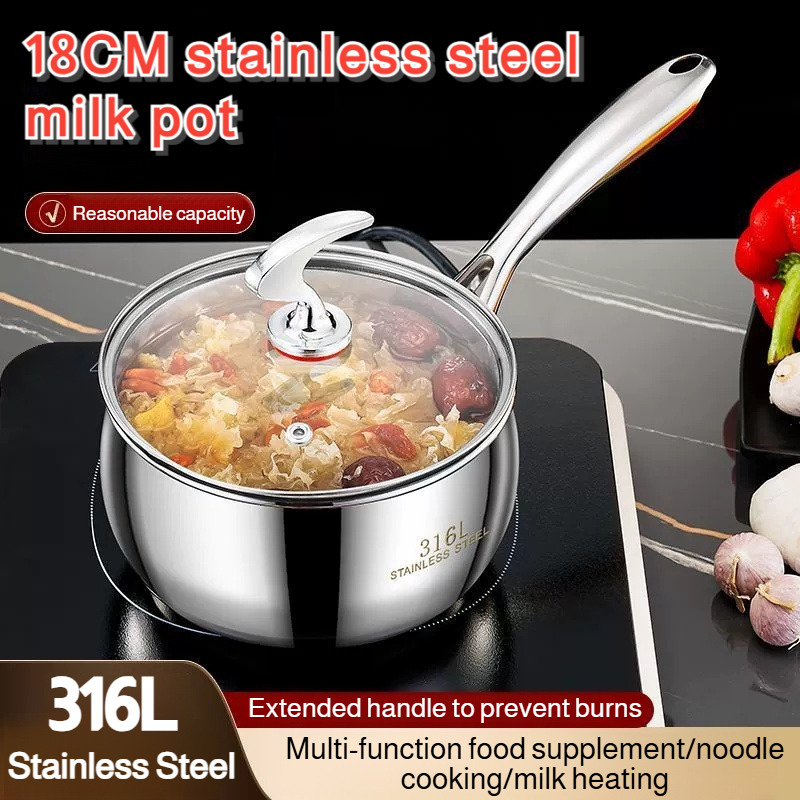 Stainless Steel Small Soup Pot - огляд і ціна Baby Food Instant