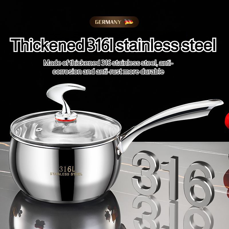 Stainless Steel Small Soup Pot - огляд і ціна Baby Food Instant
