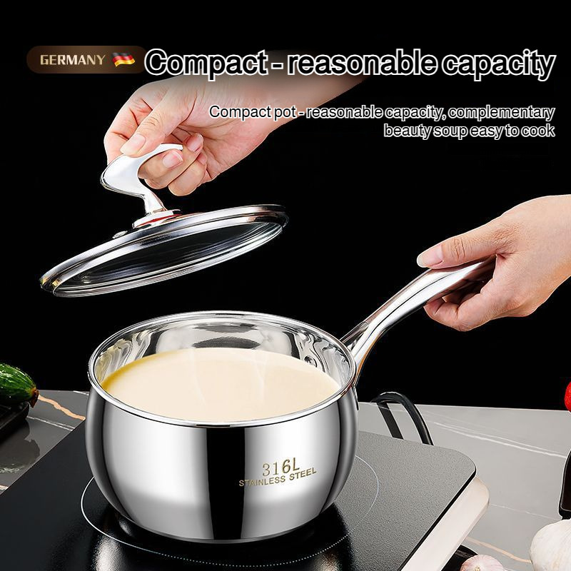 Stainless Steel Small Soup Pot - огляд і ціна Baby Food Instant