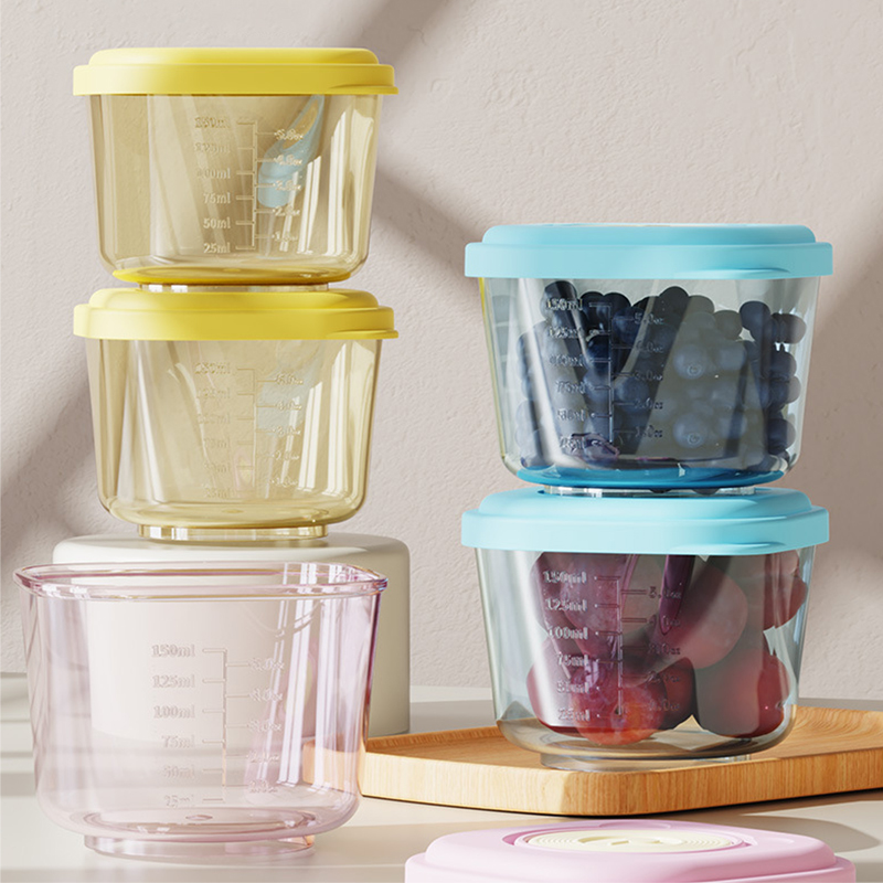 6 Pcs Baby Food Storage Contai - огляд і ціна Baby Food Dinner