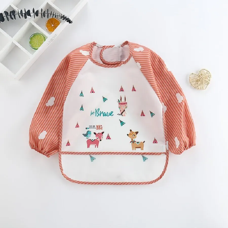For1-3Year Baby Long Sleeve Sc - огляд і ціна Bib Long Sleeve