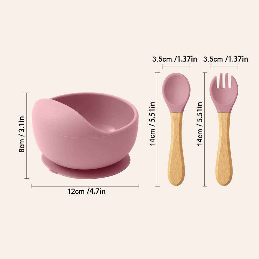 Mamaplan 3PCS Baby Silicone Fe - огляд і ціна Baby Food Dinner