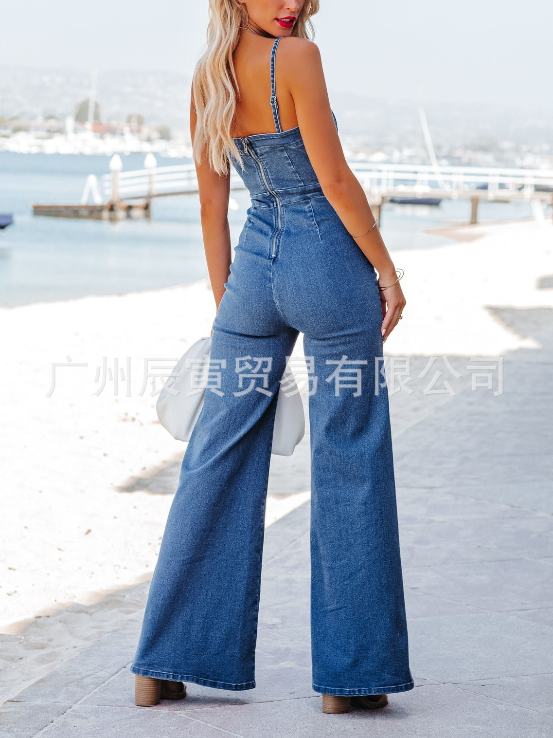 Women's Summer New Fashion Den - огляд і ціна Bib Long Sleeve