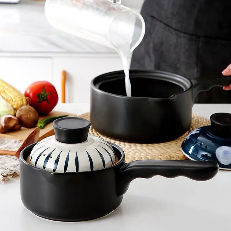 Ceramic Milk Pot Single Handle - огляд і ціна Baby Food Instant