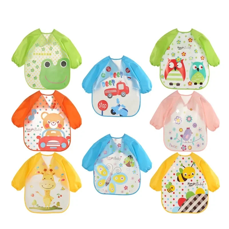 Waterproof EVA Full Sleeve Bab - огляд і ціна Bib Long Sleeve
