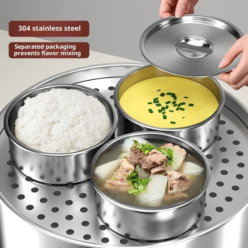 Stainless Steel Steaming Bowl  - огляд і ціна Baby Food Usa