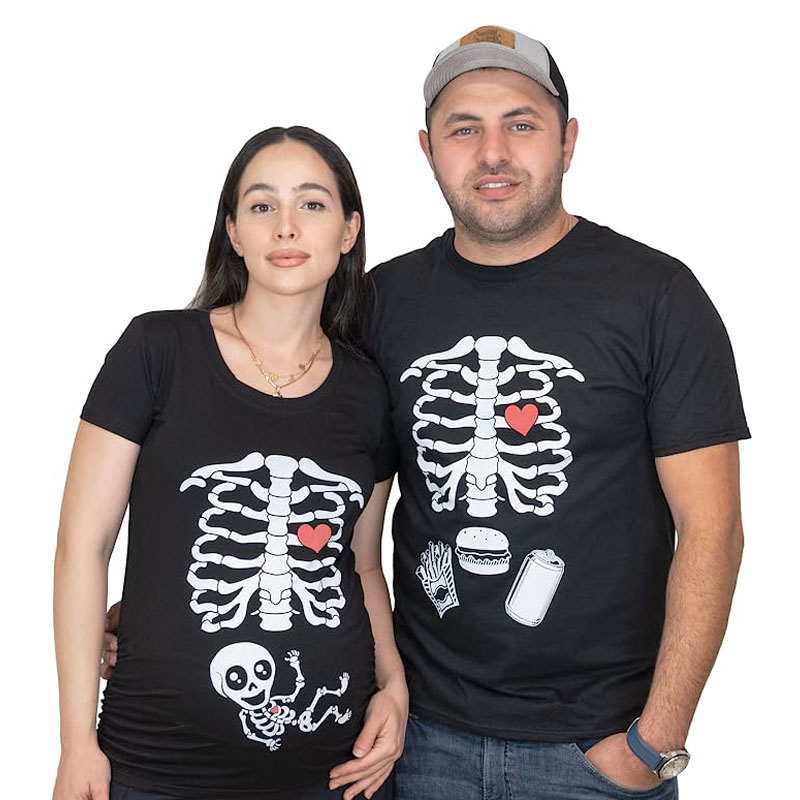 Maternity Halloween Skeleton T - огляд і ціна Baby Food Intake