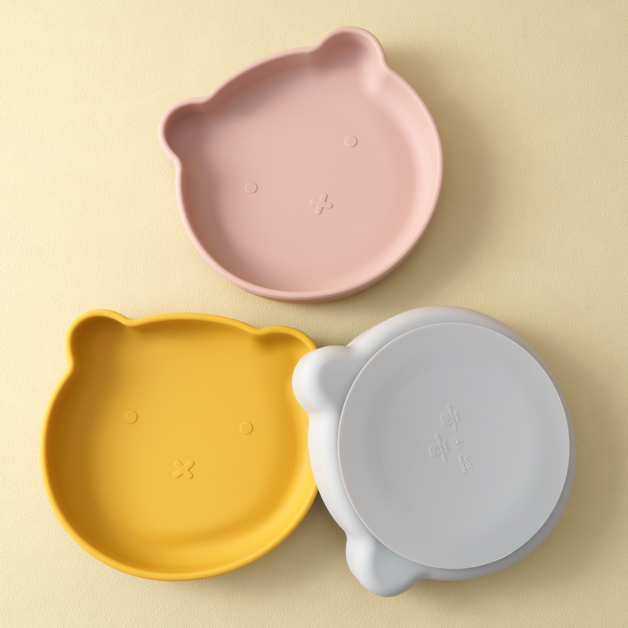 1PC Silicone Baby Dishes Sucti - огляд і ціна Baby Food Dinner