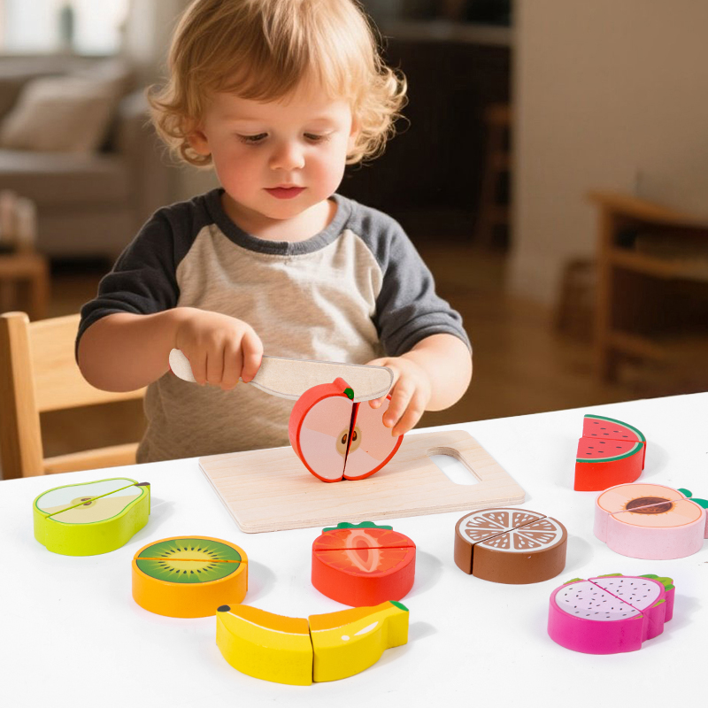 Wooden Kitchen Pretend Toy Sim - огляд і ціна Baby Food Natural