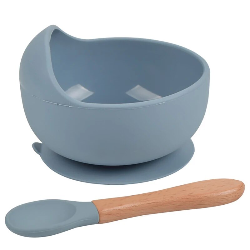 2PCS Silicone Baby Feeding Bow - огляд і ціна Baby Food Dinner
