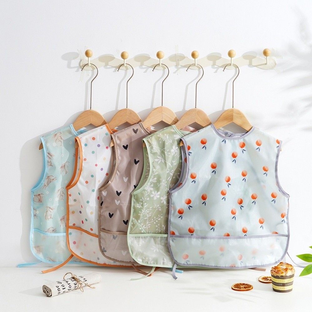 Waterproof Baby Feeding Bib Sl - огляд і ціна Baby Food Eating
