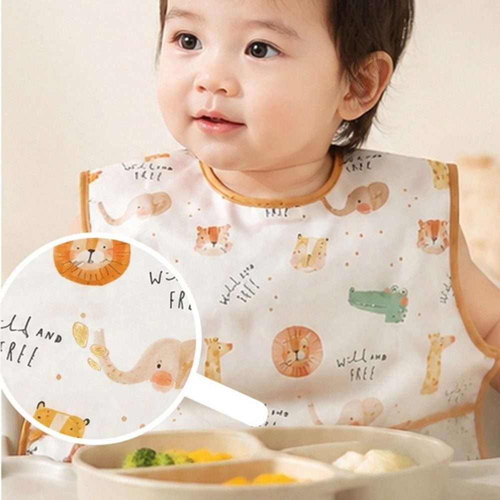 Waterproof Baby Feeding Bib Sl - огляд і ціна Baby Food Eating