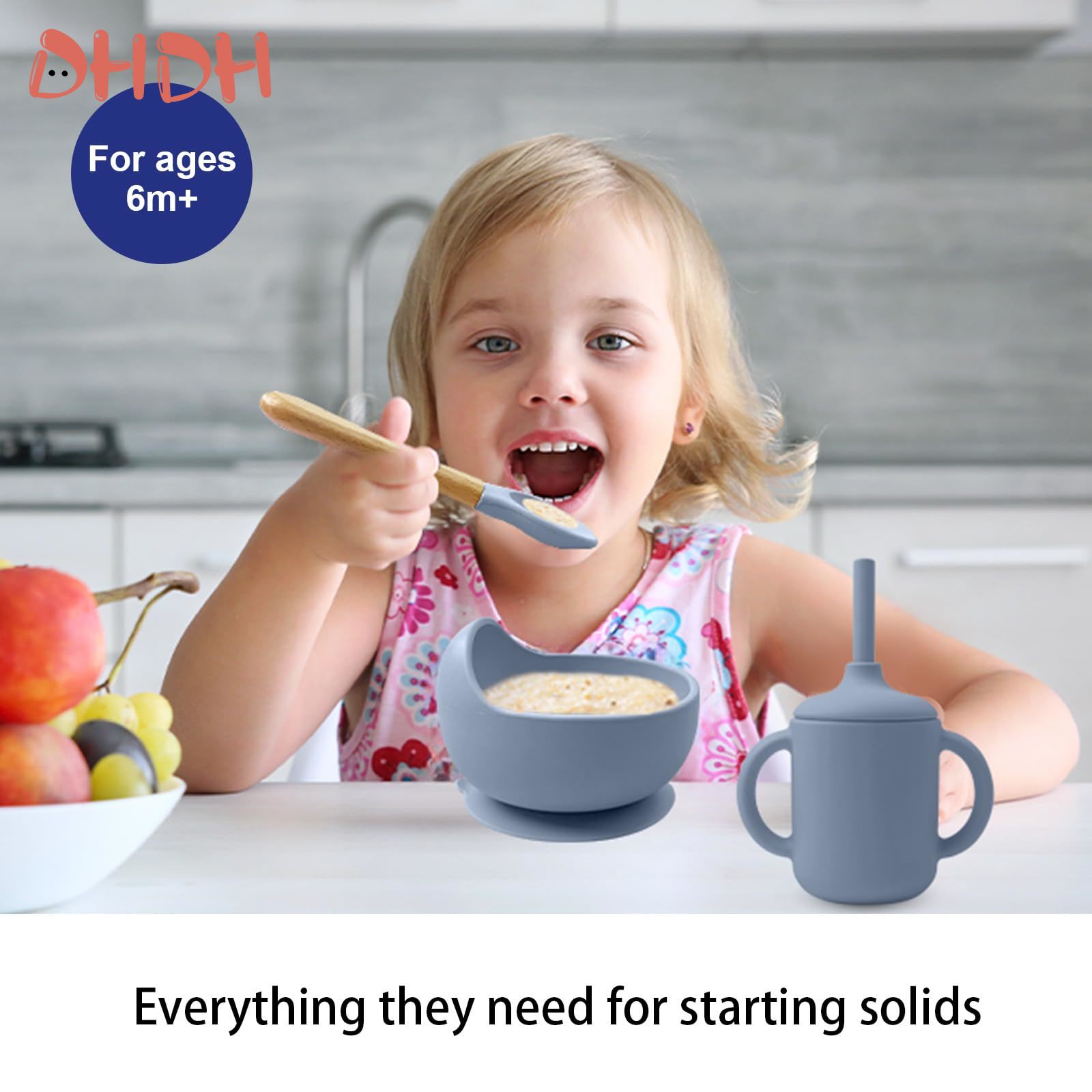 Silicone Baby Feeding Set Tabl - огляд і ціна Baby Food Dinner