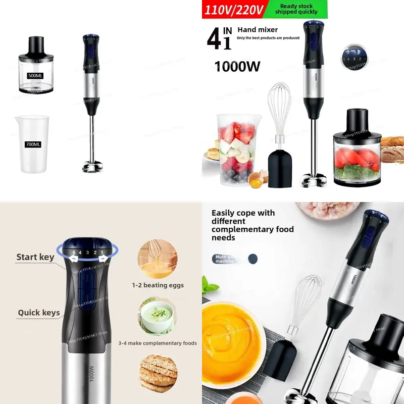 110V 1000W Handheld Immersion  - огляд і ціна Baby Food Blender