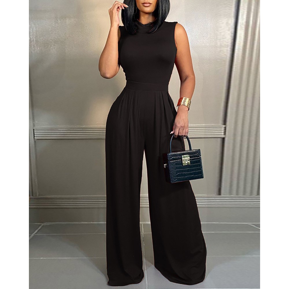 Elegant Women Wide Leg Long Ju - огляд і ціна Bib Long Sleeve