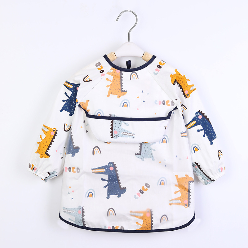 Kids Baby Bibs Toddler Waterpr - огляд і ціна Bib Long Sleeve