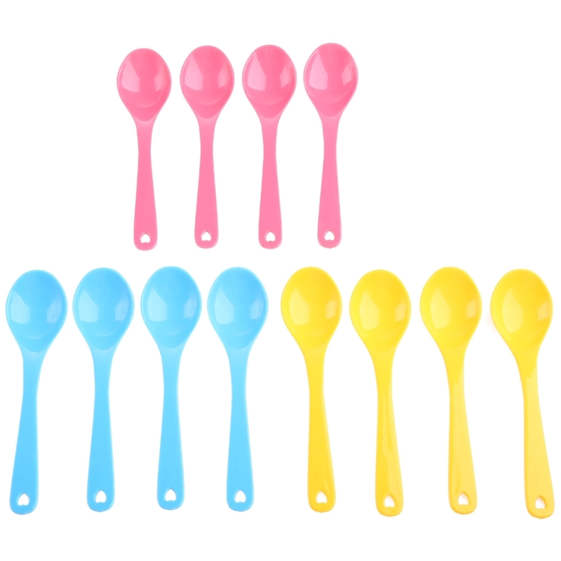 12Pcs Baby Feeding Spoon Safe  - огляд і ціна Baby Food Eating